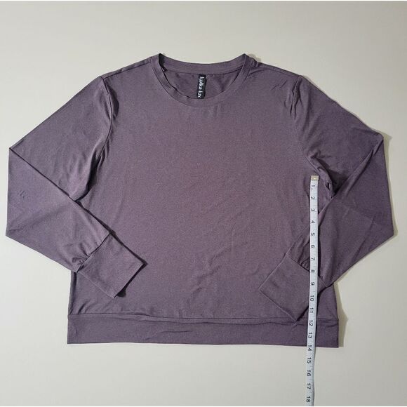 Lukka Lux® Women's Polyester Crewneck Long Sleeve Pullover Top - Picture 7 of 13